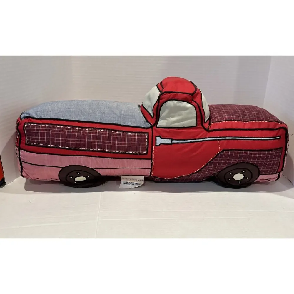 Pottery Barn Pick Up Truck Pillow Pillow 24”